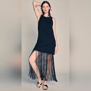 Kenneth Cole Women's Fringe Hem Mini Sleeveless Shift Dress, Size 14, NWT